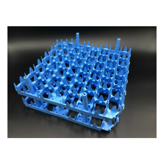 6 Chicken Hatching Egg Trays 48 Egg Storage Incubator Stackable Trays GQF CMST48 image {2}