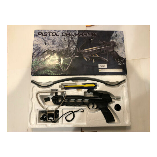 80 Pound Powerful Mini Crossbow with 8 Bolts Thumb {1}