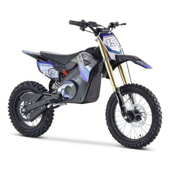 MotoTec 48v Pro Electric Dirt Bike 1500w Lithium E-bike Multiple Colour image {19}