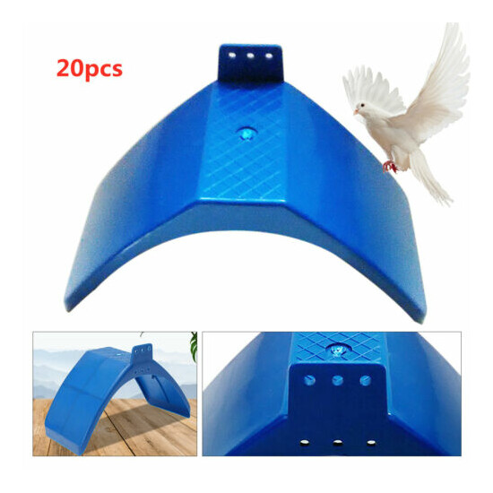 20PCS Dove Rest Stand Pigeon Parrot Pet Birds Perches Roost Frame Bird Supply US image {1}