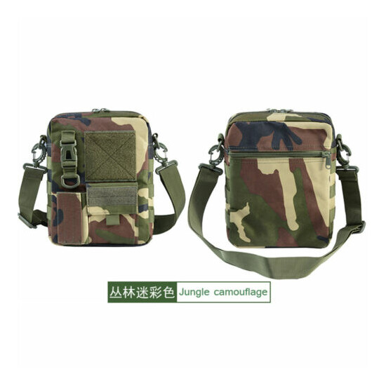 Sports Mens Chest Bag Sports Phone Assault Pack Hiking Camping Storage Bag Nylon image {19}