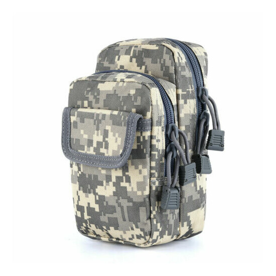 Tactical Molle Pouch EDC Multi-purpose Belt Waist Pack Bag Utility Phone Purse image {26}