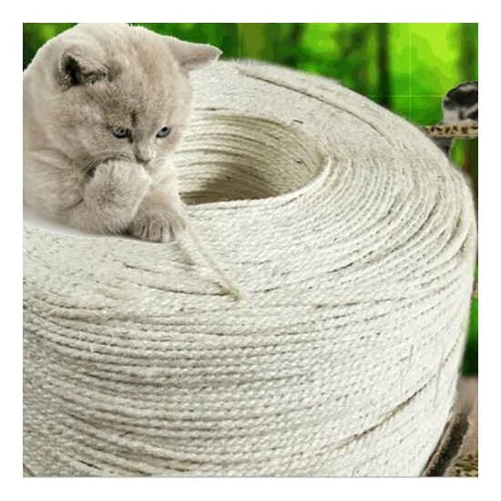 Sisal Rope 1M 3M 5M 10M For Cats Scratching Toys Cat Claw Desk Legs Binding Cord image {1}