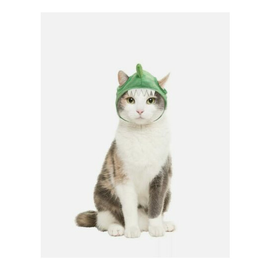 Hyde And Eek Dinosaur Green Costume Halloween Headpiece Hat One Size NWT image {1}