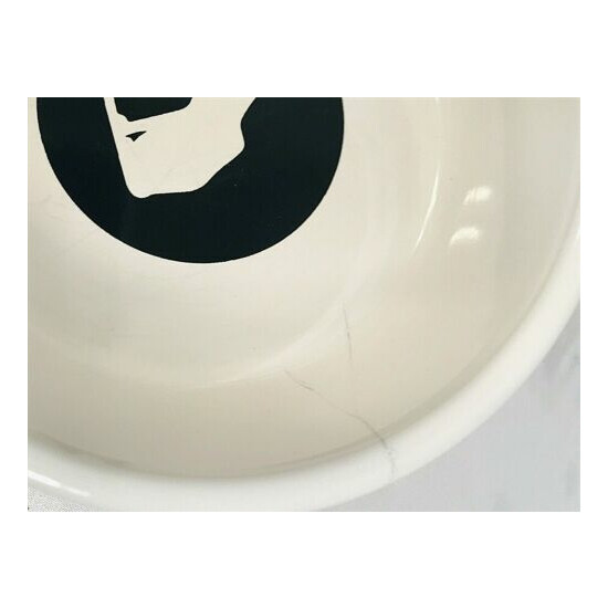 Petco Set of 2 Cat Walk Black White Bowl Dish Ceramic 5" & Storage Box Cats 912 image {8}