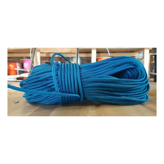 4 mm x 200 ft. Accessory Cord/Rope. Banner/Camp/Utility. Blue 700 #. US Made Thumb {3}