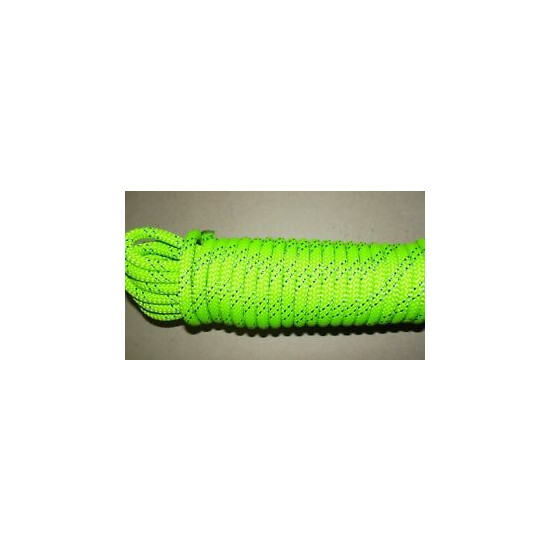 NEW 1/2" (12mm) x 90' Kernmantle Static Line, Climbing Rope Thumb {1}