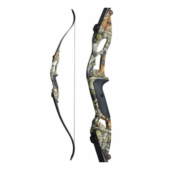 30-50lbs Archery Recurve Bow Set Hunting Bow 56 inch Takedown carbonpfeile  image {13}