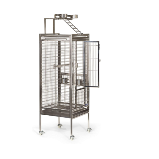 Prevue Pet Products Stainless Steel Playtop Bird Cage Playtop Small Pet Animal  image {1}