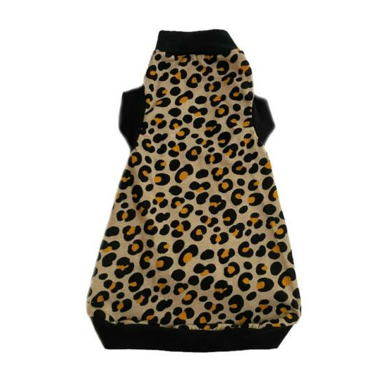 Sphynx Cat Shirt Leopard Print - Clothes Clothing Cotton Coat T Vest Jumper image {2}