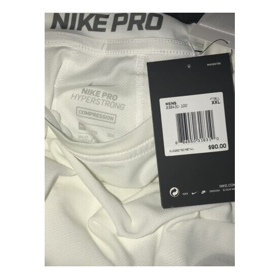 Nike Football 4 Pad Pro Hyperstrong White Top image {4}