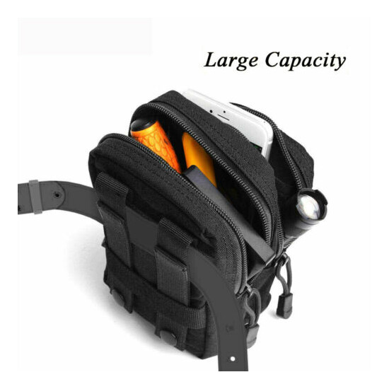 Tactical Molle Pouch EDC Multi-purpose Belt Waist Pack Bag Utility Phone Purse Thumb {15}