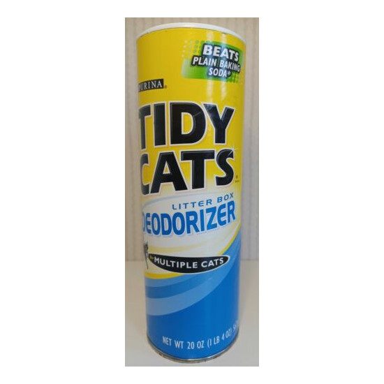 2x Purina Tidy Cats Litter Box Deodorizer For Multiple Cats 20 oz each RARE New image {4}