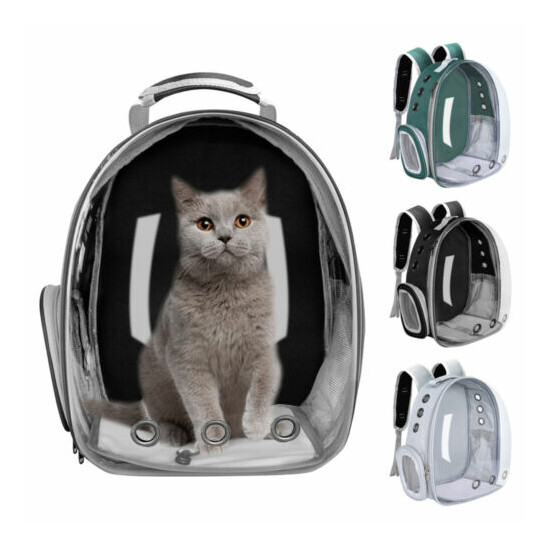 Dog Cat Backpack Carrier Bubble Pet Outdoor Travel Space Capsule Astronaut Bag image {1}