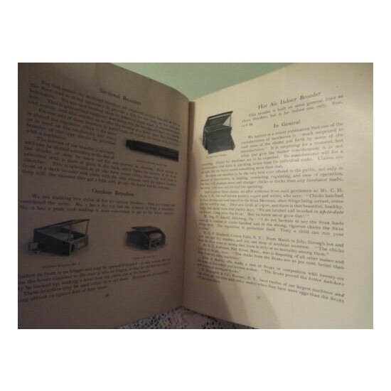 ANTIQUE 1899 STAR EGG INCUBATOR 48 PAGE CATALOG " FROM THE CRADLE TO THE GRAVE" image {3}