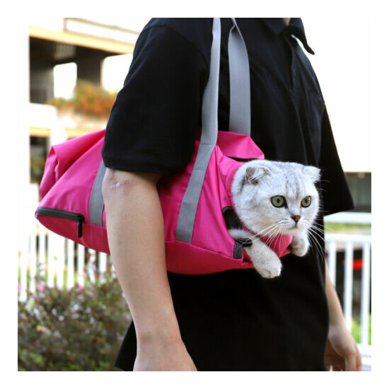 Cat Grooming Bag Restraint Cats Nail Clipping Outdoor Bag Cutting Nails Bathing image {4}