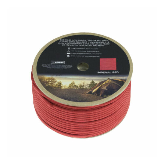 550 Paracord 500 ft SPOOL Parachute Cord Rope 7 Strand Survival Outdoor Camping image {33}