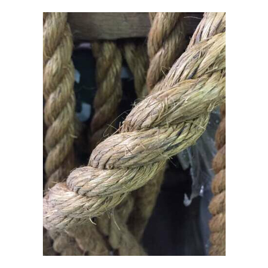 Natural Manila 1-1/4" Rope (Sold in 5' Increments)Landscaping Decor image {1}