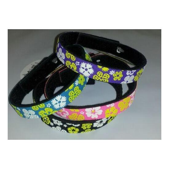 Beastie Band Cat Collars - =^..^= Purrfectly Comfy - TROPICAL FLOWERS image {1}