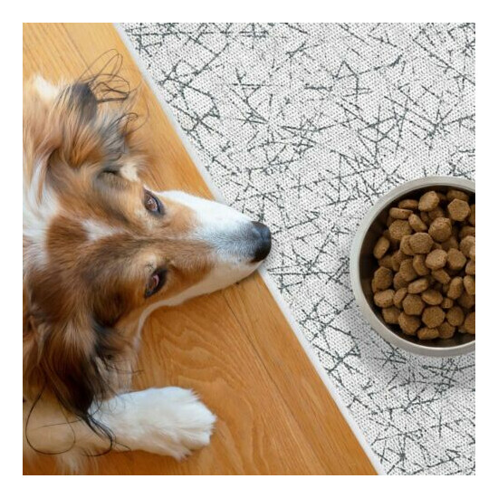 Ultra-Thin Cat and Dog Litter Mat for Litter Box - Feeding Mat - Pet Mat image {1}