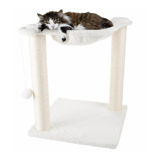 16in Cat Tree Tower Play House image {4}