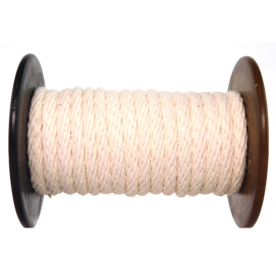 Ravenox Solid Braid Cotton Rope | Variety of Colors & Lengths | Made in the USA Thumb {80}