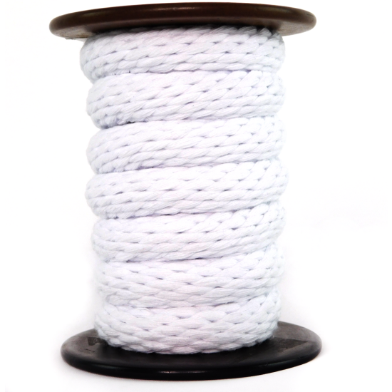 Ravenox Solid Braid Cotton Rope | Variety of Colors & Lengths | Made in the USA Thumb {87}