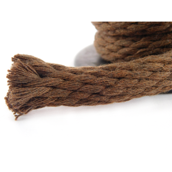 Ravenox Solid Braid Cotton Rope | Variety of Colors & Lengths | Made in the USA image {33}