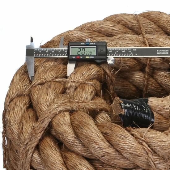 Ravenox Manila Rope Cordage - 1/4-inch to 3-inch Diameter, Lengths 10 to 1200 ft Thumb {87}